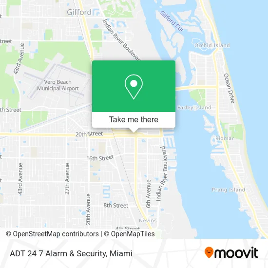 ADT 24 7 Alarm & Security map