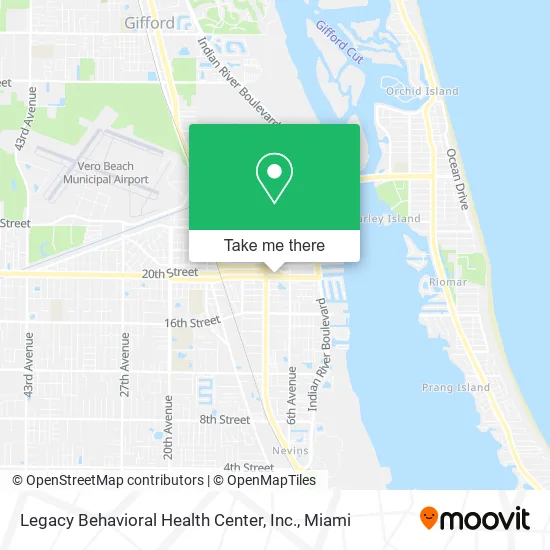 Legacy Behavioral Health Center, Inc. map