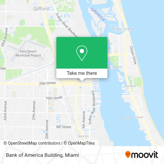 Bank of America Building map