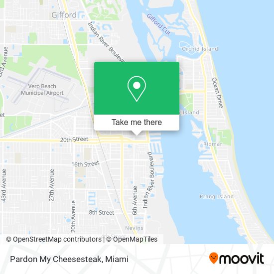 Mapa de Pardon My Cheesesteak