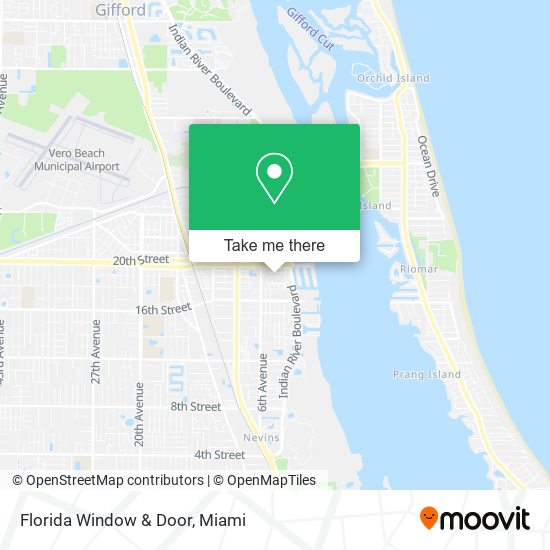 Mapa de Florida Window & Door