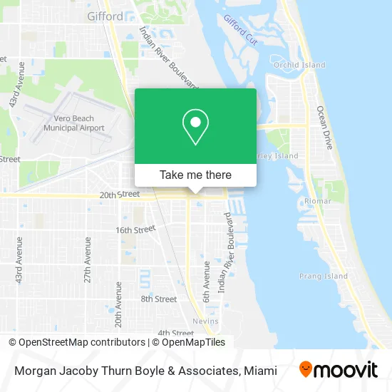 Mapa de Morgan Jacoby Thurn Boyle & Associates