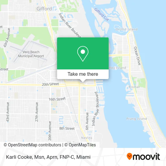 Karli Cooke, Msn, Aprn, FNP-C map