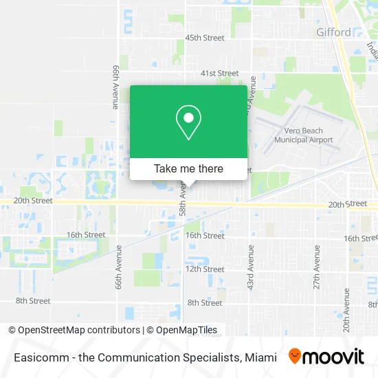 Easicomm - the Communication Specialists map