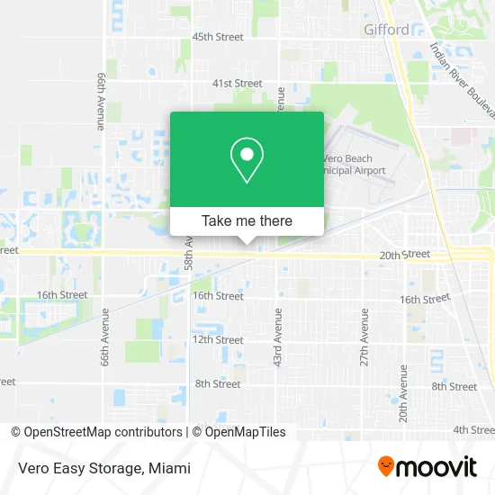 Vero Easy Storage map