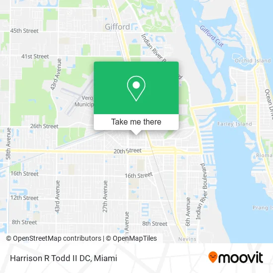 Harrison R Todd II DC map