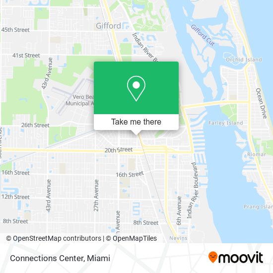 Mapa de Connections Center
