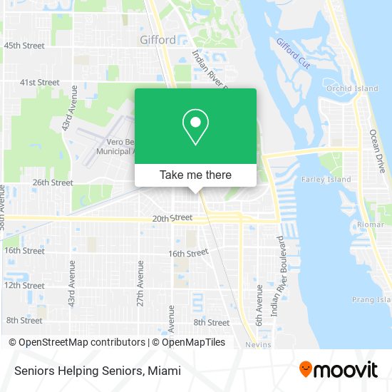 Mapa de Seniors Helping Seniors