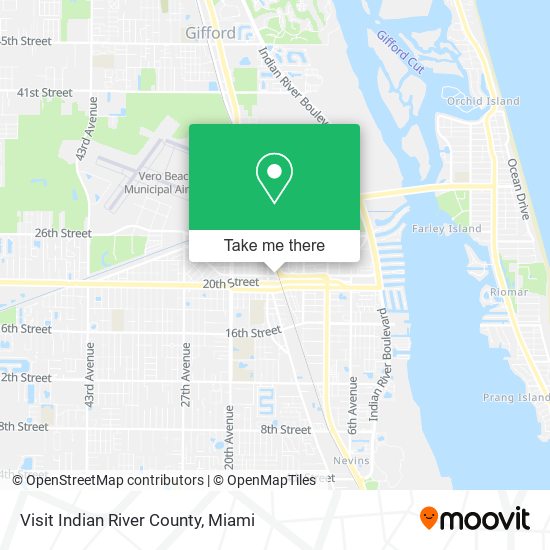 Mapa de Visit Indian River County