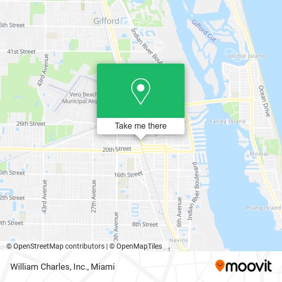 Mapa de William Charles, Inc.