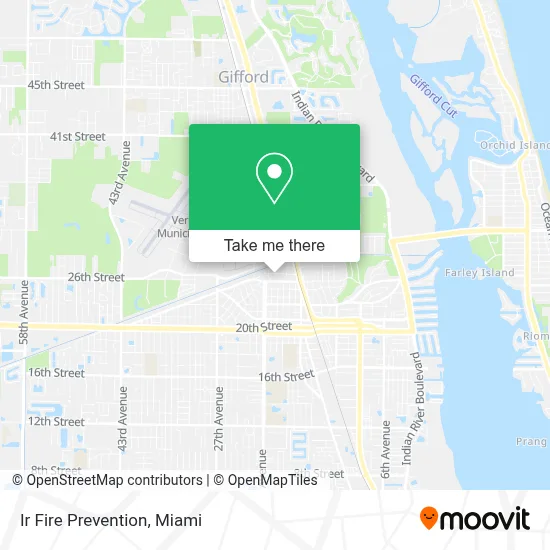 Ir Fire Prevention map