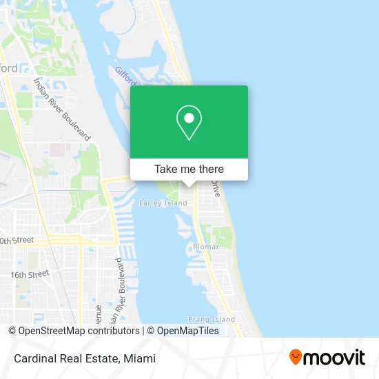 Cardinal Real Estate map