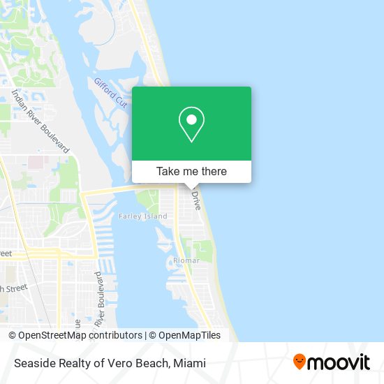 Mapa de Seaside Realty of Vero Beach