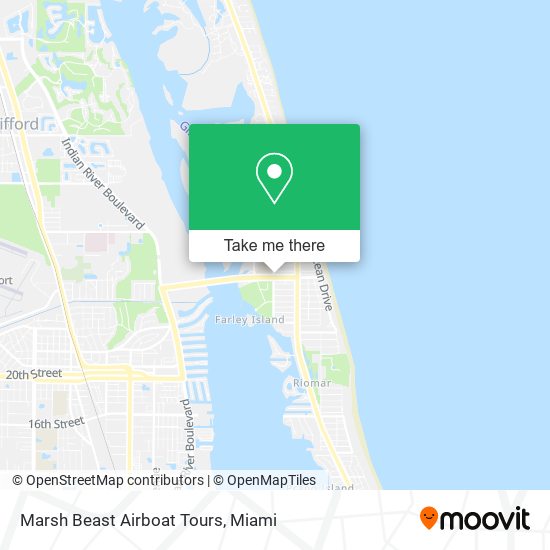 Marsh Beast Airboat Tours map
