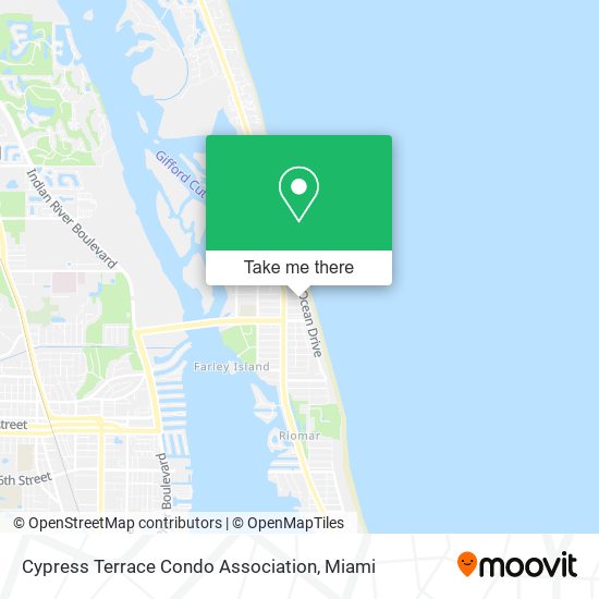Cypress Terrace Condo Association map