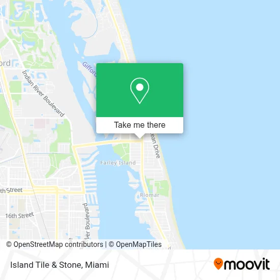 Island Tile & Stone map