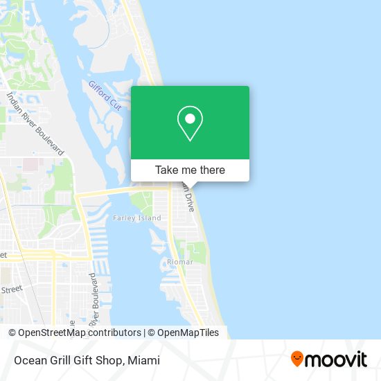 Mapa de Ocean Grill Gift Shop