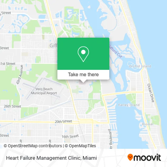 Heart Failure Management Clinic map