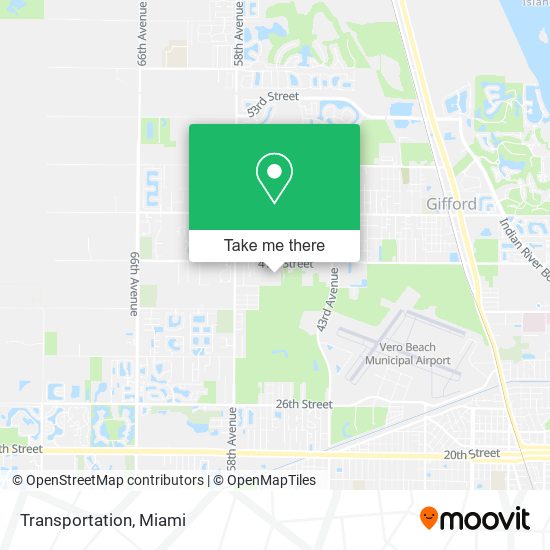 Mapa de Transportation