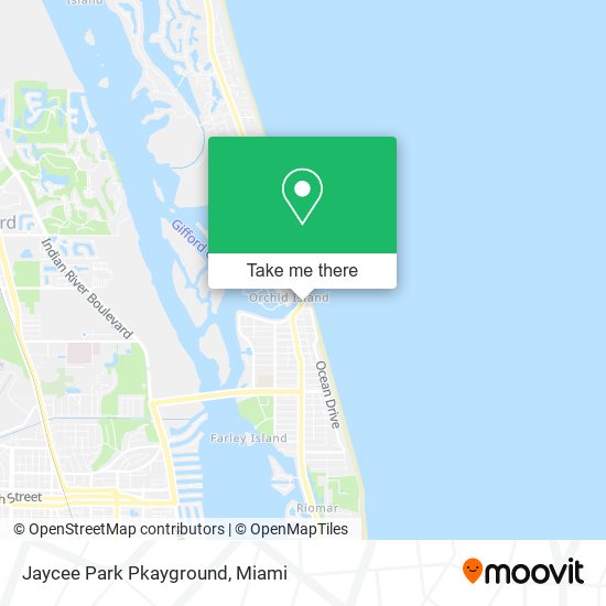 Mapa de Jaycee Park Pkayground