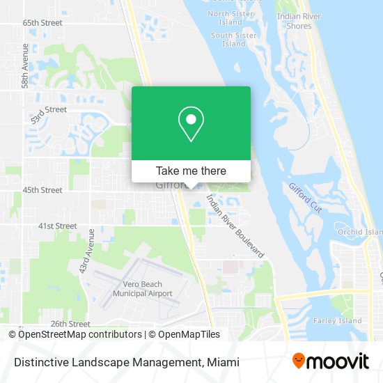 Distinctive Landscape Management map