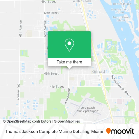 Mapa de Thomas Jackson Complete Marine Detailing