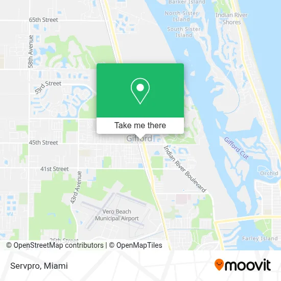 Servpro map