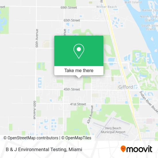 B & J Environmental Testing map