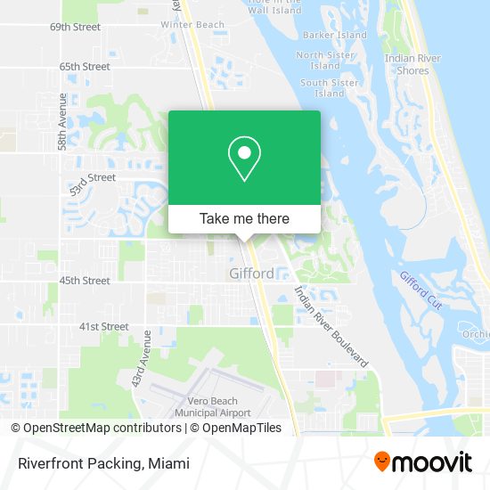 Riverfront Packing map