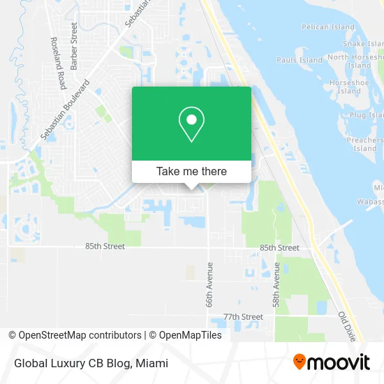 Global Luxury CB Blog map