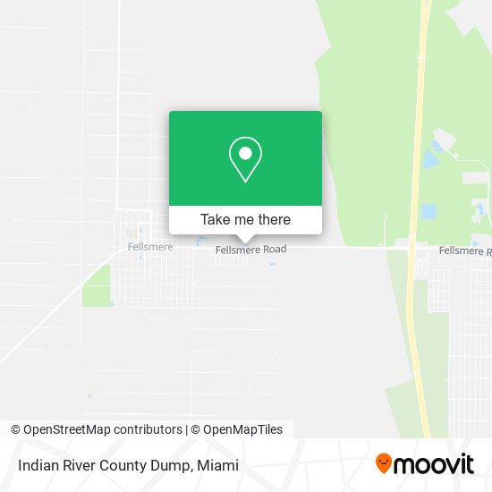 Indian River County Dump map