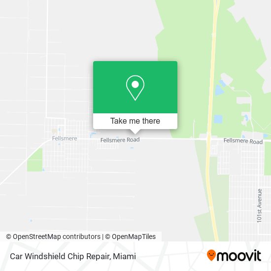 Mapa de Car Windshield Chip Repair