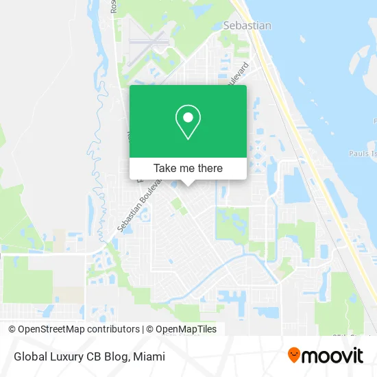 Global Luxury CB Blog map