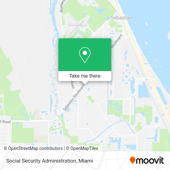 Social Security Administration map