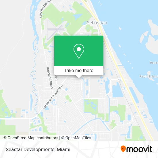 Seastar Developments map