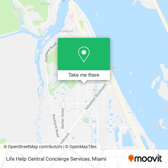 Mapa de Life Help Central Concierge Services