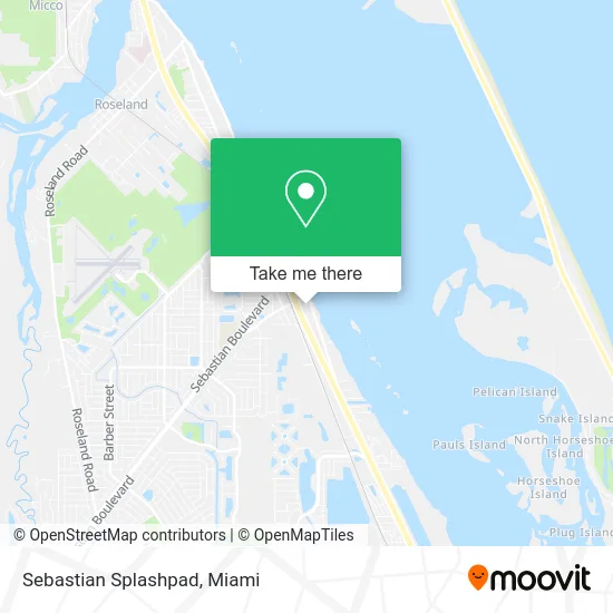 Sebastian Splashpad map