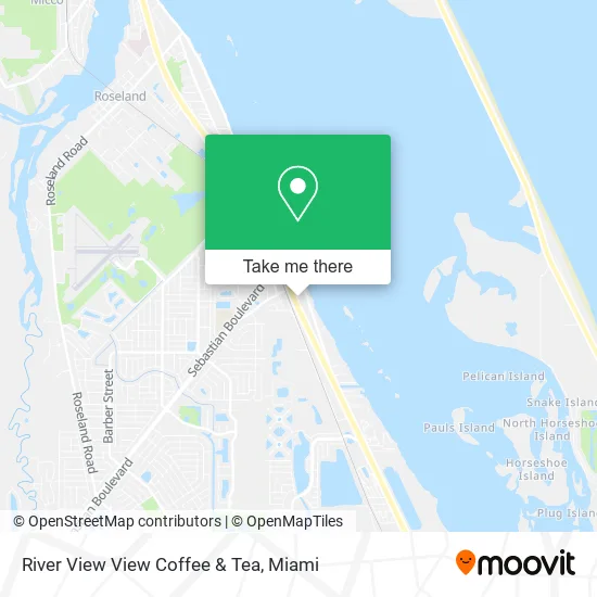 River View View Coffee & Tea map