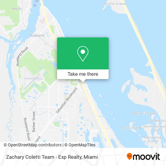 Zachary Coletti Team - Exp Realty map