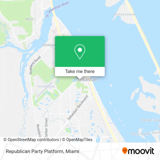 Republican Party Platform map