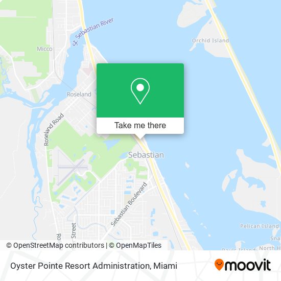 Oyster Pointe Resort Administration map