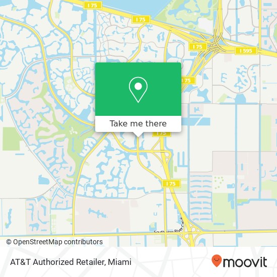 AT&T Authorized Retailer map