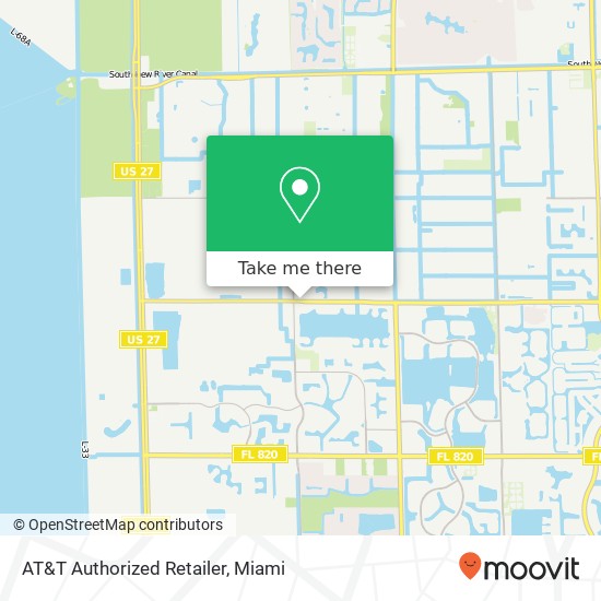 AT&T Authorized Retailer map