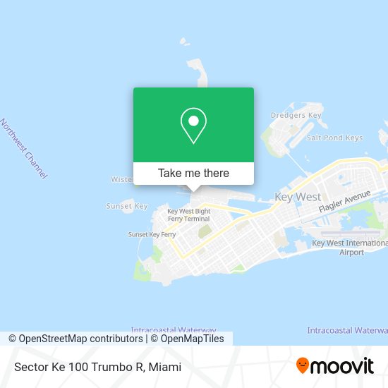 Sector Ke 100 Trumbo R map