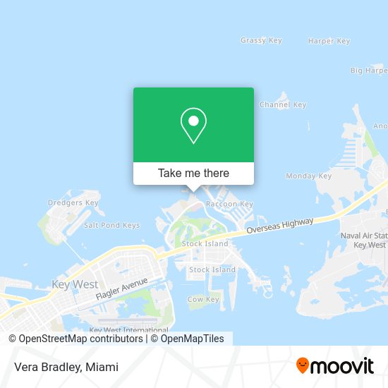 Mapa de Vera Bradley