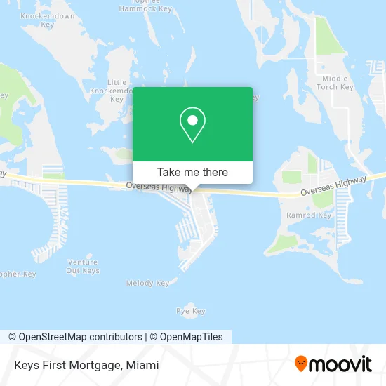 Keys First Mortgage map