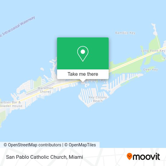 Mapa de San Pablo Catholic Church