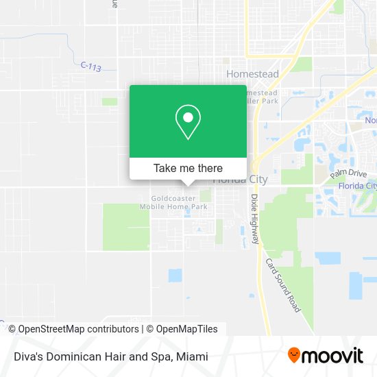 Diva's Dominican Hair and Spa map