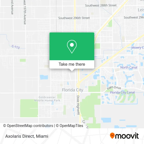 Axolaris Direct map
