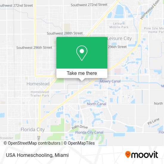 Mapa de USA Homeschooling